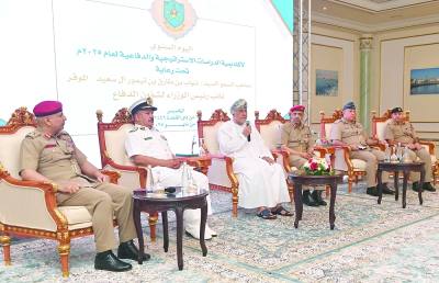 السيد شهاب يرعى اللقاء السنوي لأكاديمية الدراسات الاستراتيجية والدفاعية